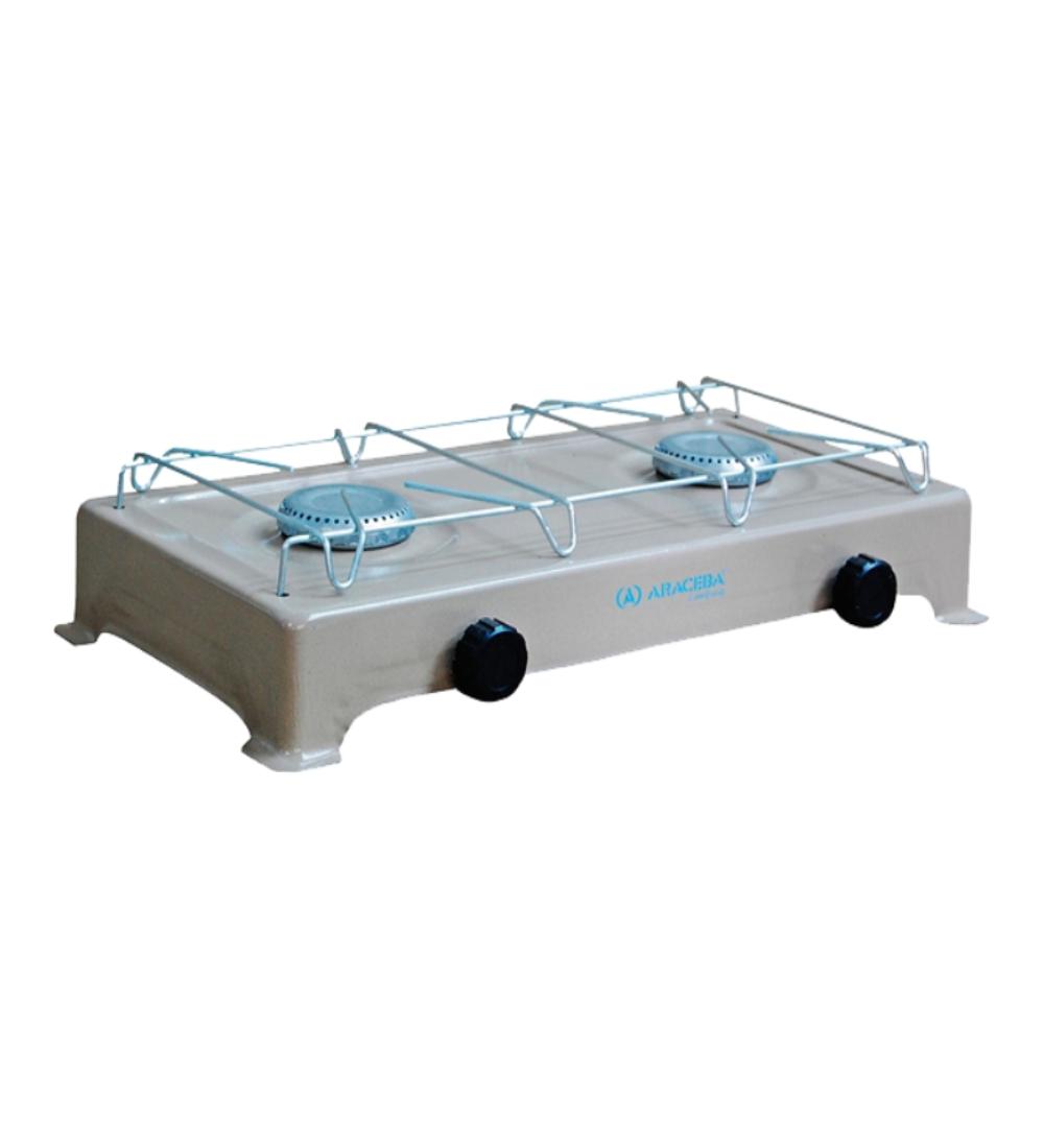 COCINA A GAS PARA CAMPING ARACEBA DOBLE 0101